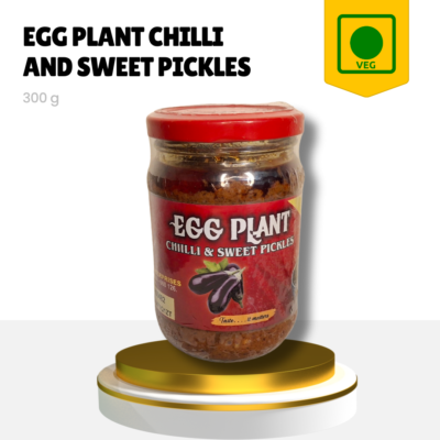 Eggplant Pickle (Hot & Sweet)